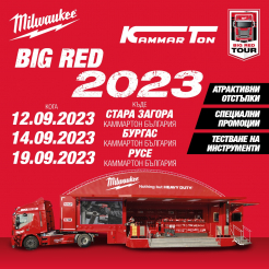 Milwakee Big Red Tour 2023 в Каммартон България